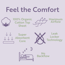 Load image into Gallery viewer, Organic Cotton Regular Pads & Regular Liner & Acne Patch 28 Count