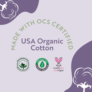 Organic Cotton Pads - Overnight 8 Count